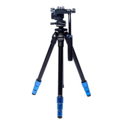 Benro TSL08AS2CSH trépied Caméras numériques 3 pieds Noir, Bleu