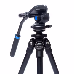 Benro TSL08AS2CSH trépied Caméras numériques 3 pieds Noir, Bleu