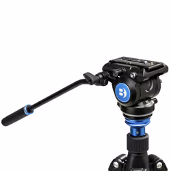 Benro S4PRO tête de trépieds Noir 3/8" Fluide