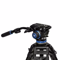 Benro S6PRO tête de trépieds Noir 3/8" Fluide