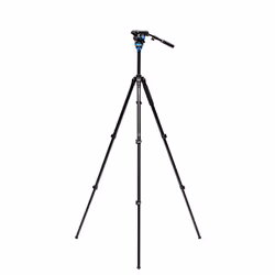 Benro A2573FS6PRO trépied Caméras numériques 3 pieds Noir, Bleu - Vue supplémentaire 4