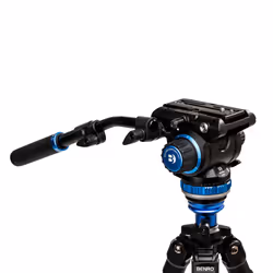Benro A2573FS6PRO trépied Caméras numériques 3 pieds Noir, Bleu - Vue supplémentaire 5
