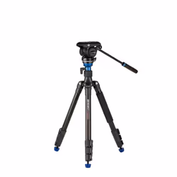 Benro A2883FS4PRO Aero, 3 pieds, Noir, 133,5 cm, 2,86 kg