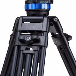 Benro A573T trépied Caméras numériques 3 pieds Noir, Bleu - Vue supplémentaire 8