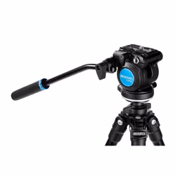 Benro S2PRO tête de trépieds Noir 3/8" Fluide