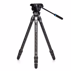 Benro TTOR24CLVS4PRO, 3 pieds, Noir, 158,5 cm, 2,48 kg