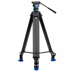 Benro KH26P, 3 pieds, Noir, Bleu, 184,5 cm, 4 kg