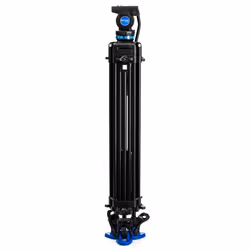 Benro KH26P trépied Caméras numériques 3 pieds Noir, Bleu
