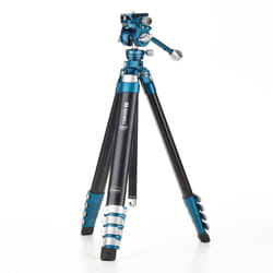 Benro TCBA15FS20PROC trépied Caméra de Smartphone/numérique 3 pieds Noir, Bleu