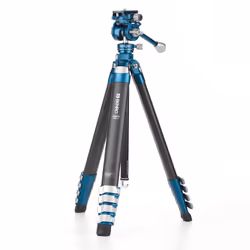 Benro TCBC15FS20PROC, 3 pieds, Noir, Bleu, 152,5 cm, 1,02 kg