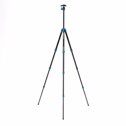 Benro TSSL08AN00P trépied Caméras numériques 3 pieds Noir, Bleu