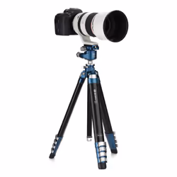 Benro TCBA25G36PT trépied Caméras numériques 4 pieds Noir, Bleu, Argent - Vue supplémentaire 3