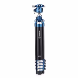 Benro TCBA25G36PT trépied Caméras numériques 4 pieds Noir, Bleu, Argent - Vue supplémentaire 4