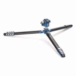 Benro TCBA25G36PT trépied Caméras numériques 4 pieds Noir, Bleu, Argent - Vue supplémentaire 6