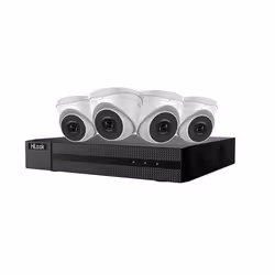 Kit vidéosurveillance - HILOOK - 4 caméras 2MP - Vision nocturne - Extérieur