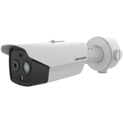 DS-2TD2628-10/QA ip thermal camera bullet dual biespectral 9.7mm HeatPro 256x192 4M IR30 white light 30m IP67 12/24V/PoE - Hikvision