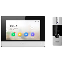Platine de rue vidéo ip Wifi 4 fils Hikvision Kis302 Ds-kis302-p