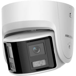Caméra Turret IP panoramique gamme PRO Résolution 4 Mégapixel PoE ColorVu 2.8 mm