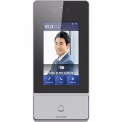 Portier Vidéo IP WiFi - Caméra 2 Mpx | Audio bidirectionnel - Faciale, carte MF, QR et PIN | 2 relais - Application mobile vi ...