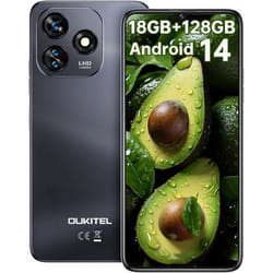 OUKITEL C51 - Téléphone Portable 4G 68 Pouces Noir