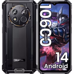 Smartphone OUKITEL WP28E 2024 Android 1410600mAh/18W16Go RAM +64Go ROM/1To6.52 ÉcranCaméra 13MPDual SIM/GPS/NFC/OTG - Noir