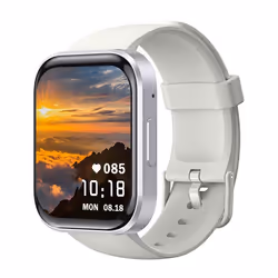 Oukitel BT103 (Montre Connectée -  1.91 - Réponds aux appels) Argent