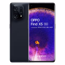 OPPO Find X5 , 16,6 cm (6.55"), 8 Go, 256 Go, 50 MP, Android 12, Noir