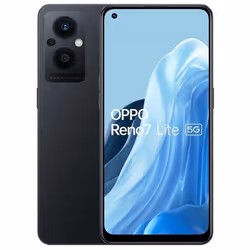 OPPO Reno 7 Lite 5G, 16,3 cm (6.43"), 8 Go, 128 Go, 64 MP, Android 12, Noir