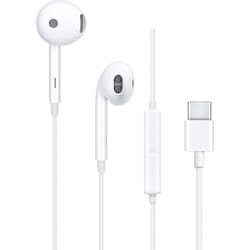 Écouteurs filaire OPPO USB C + Blanc