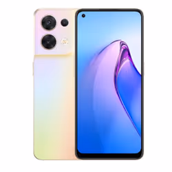 OPPO Reno 8, 16,3 cm (6.4"), 8 Go, 256 Go, 50 MP, Android 12, Or