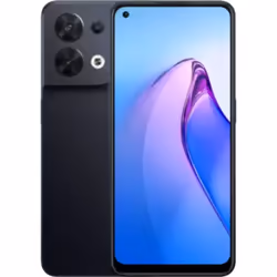 OPPO Reno 8, 16,3 cm (6.43"), 8 Go, 256 Go, 50 MP, Android 12, Noir