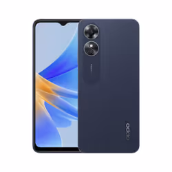 OPPO A17, 16,7 cm (6.56"), 4 Go, 64 Go, 50 MP, Android 12, Noir