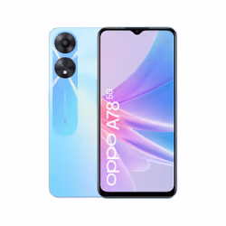 OPPO A78 5G , 16,7 cm (6.56"), 8 Go, 128 Go, 50 MP, Android 13, Bleu