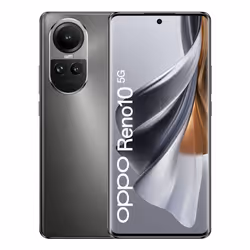 OPPO Reno 10 5G, 17 cm (6.7"), 8 Go, 256 Go, 64 MP, Android 13, Gris, Argent