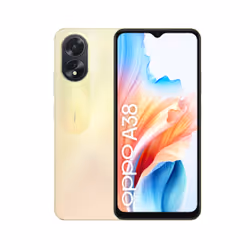 OPPO A38 , 16,7 cm (6.56"), 4 Go, 128 Go, 50 MP, Android 13, Or