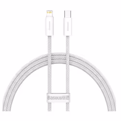 Baseus CALD000002, Blanc, USB C, Lightning, 1 m, Mâle, Mâle