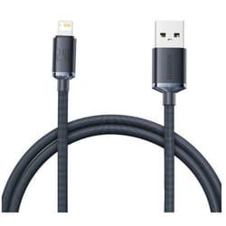 Baseus CAJY000001 câble de téléphone portable Noir 1,2 m USB A Lightning