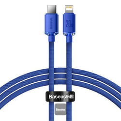 Baseus CAJY000203 câble Lightning 1,2 m Bleu