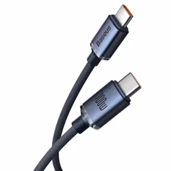 Baseus CAJY000601, 1,2 m, USB C, USB C, 480 Mbit/s, Noir