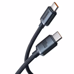 Baseus CAJY000701, 2 m, USB C, USB C, 480 Mbit/s, Noir