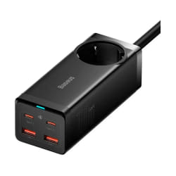 Baseus PSZM000401 chargeur d'appareils mobiles Universel Noir Secteur Charge rapide Intérieure