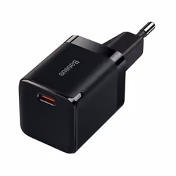 Baseus GAN3, Intérieure, Secteur, 20 V, Noir