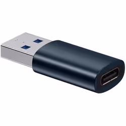 Baseus ZJJQ000103 changeur de genre de câble USB-A USB-C Bleu