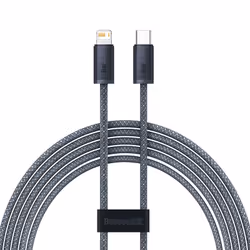 Baseus Dynamic, 2 m, Lightning, USB C, Mâle, Mâle, Gris
