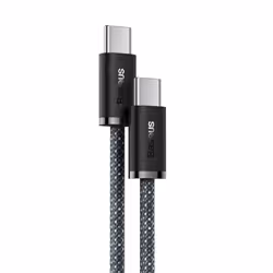 Baseus Dynamic, 1 m, USB C, USB C, USB 2.0, 480 Mbit/s, Gris