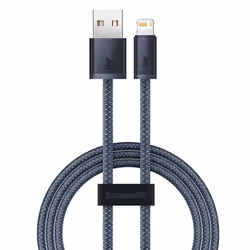 Baseus Dynamic, 1 m, Lightning, USB A, Mâle, Mâle, Gris