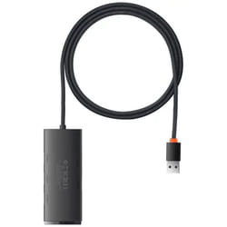 Baseus WKQX030101 hub & concentrateur USB 3.2 Gen 1 (3.1 Gen 1) Type-A 5000 Mbit/s Noir