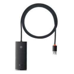 Baseus WKQX030201 hub & concentrateur USB 3.2 Gen 1 (3.1 Gen 1) Type-A 625 Mbit/s Noir