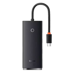 Baseus WKQX030301 hub & concentrateur USB Type-C Noir