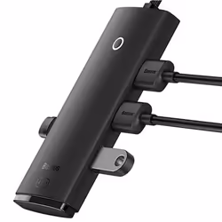 Baseus WKQX030301 hub & concentrateur USB Type-C Noir